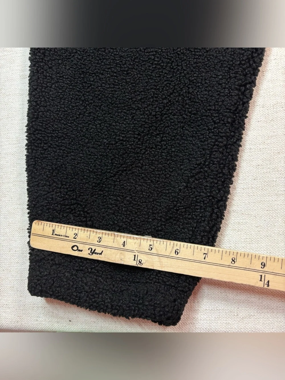 Jordan men’s XXL Essential Mountainside Statement Fleece Sherpa Pants black red
